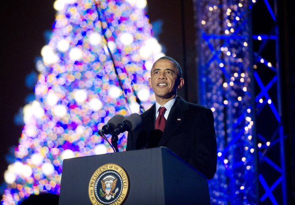 President-Barack-Obama-addressed-crowd-Washington-DC-during